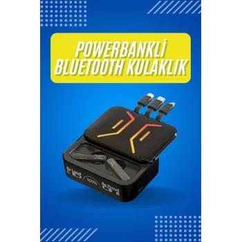 Gaming Bluetooth Kulaklık Dahili Powerbank Kablolu Düşük Gecikmeli Bluetooth 5.2