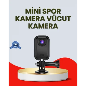 Günlük Kullanıma Uygun Mini Video Kamera Vlog Çekimleri İçin
