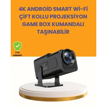 HCS350pro 1080P Full HD Taşınabilir Android Projektör