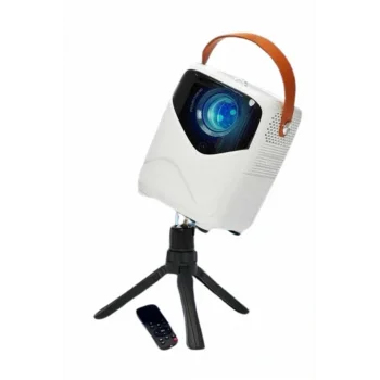 HD Ayaklı Portatif Projeksiyon Cihazı Android İşlemcili Sinema Projektörü