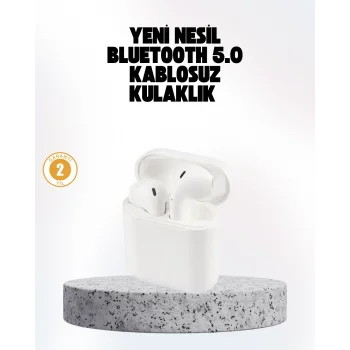 Hızlı Şarj Destekli 2. Nesil Bluetooth 5.0 Ergonomik Kulaklık