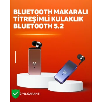 İki Telefona Aynı Anda Bağlanan Bluetooth 5.3 Klipsli Kulaklık – MFB Çok Noktalı Bağlantı