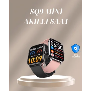 IP67 Suya Dayanıklı AMOLED Akıllı Saat Bildirim ve Sağlık Takip Özellikli