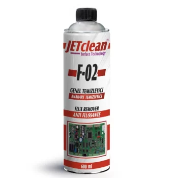 JETCLEAN F-02 600 ML FLUX ANAKART TEMİZLEME SPREY (5047)