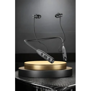 Kablolu Bluetooth Kulaklık Boyun Bantlı ANC Özelliği Yüksek Ses Kaliteli 100 saat