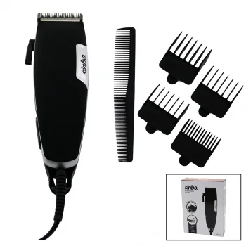 KABLOLU FİŞLİ  SAÇ SAKAL KESME TRAŞ MAKİNESİ  KOLLU TARAK AYARI  SHC-1901 (5047)