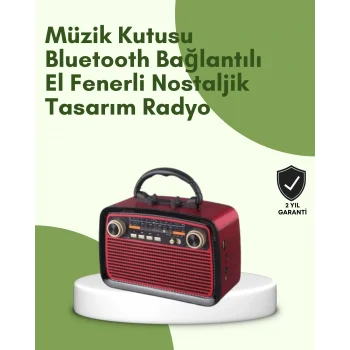 Kablosuz Bluetooth Hoparlör – Yüksek Ses Kalitesi, Uzun Pil Ömrü, FM ve AM Radyo Fonksiyonu