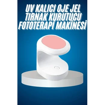 Kalıcı Oje Kurutucu UV Led Teknolojisi Taşınabilir Mini Tırnak Kurutucu