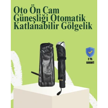 Katlanabilir Oto Güneşlik - 125x65 cm