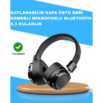Katlanabilir Tasarımlı Taşınabilir Kablosuz Müzik Kulaklığı