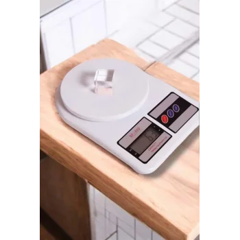 Kompakt Tasarım ve Tek Tuşla Sıfırlama Özelliğiyle Kullanımı Kolay Mutfak Tartısı