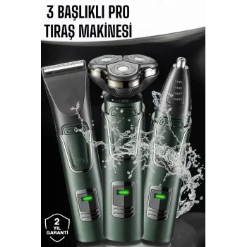 Kulak Ve Burun Başlıklı Profesyonel Tıraş Makinesi