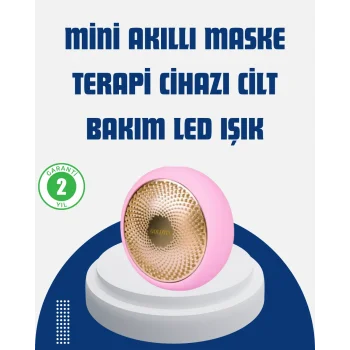LED Işık Terapisi ve Termoterapi Özellikli Hızlı Cilt Bakım Cihazı