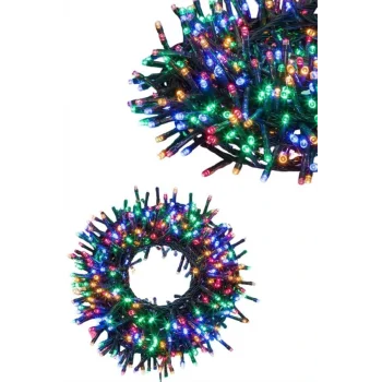 Ledli Fişli Led Dekor Lambası 5M RGB Yılbaşı Ağacı Işığı
