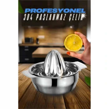 Limon Sıkacağı 304 Paslanmaz Çelik Meyve Sıkacağı Profesyonel