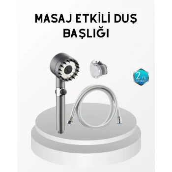 Masaj Etkili Duş Başlığı – Su Tasarruflu, Yüksek Basınçlı ve Cilt Dostu Tasarım