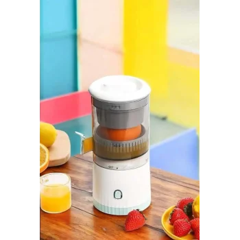 Meyve Sıkacağı USB Şarjlı Taşınabilir Çift lı Güvenlik Kilidi