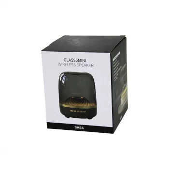 MİKA KRİSTAL FANUS MODEL   WİRELESS   USB ŞARJLI  SPEAKER HOPARLÖR  RGB IŞIKLI   AUX - TF - DC5V (5047)