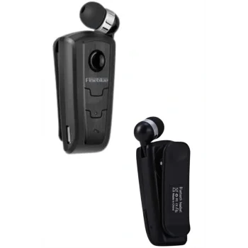 Mikrofonlu Makaralı Bluetooth Kulakiçi Kulaklık Android ve İOS Uyumlu