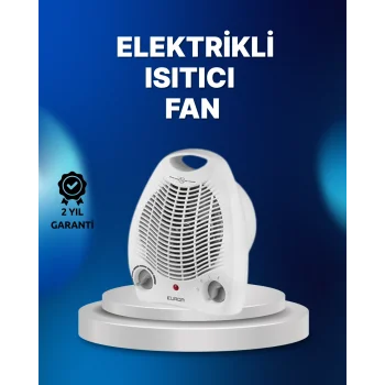 Mini Elektrikli Isıtıcı – 2000W Güç, Fanlı Isıtma, 3 Isı Modu
