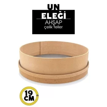 Ahşap Un Eleği 19 CM