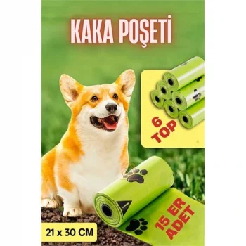 Köpek Kaka Poşeti 90 Adet Köpek Dışkı Poşeti