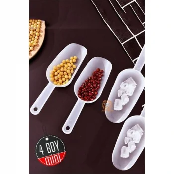 Şeffaf Baharat Kaşığı – Küçük Erzak Küreği