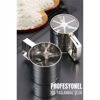 Un Eleği Nişasta Kakao Un Dağıtıcı Elek 304 Paslanmaz Çelik