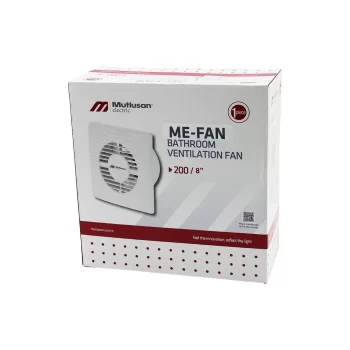 MUTLUSAN-001 211 000 200 00 00 ME-FAN 2008 İNÇ BANYO TUVALET HAVALANDIRMA ASPİRATÖRÜ 40W1000RPM200M3/H (5047)