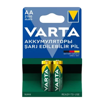 NI-MH 1.2V 2100 MAH HR6 AA ŞARJLI 2Lİ KALEM PİL (5047)
