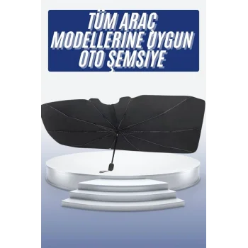Oto Ön Cam Güneşliği Otomatik Katlanabilir Gölgelik Oto Cam Şemsiye