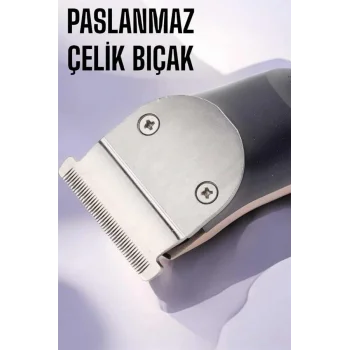 Paslanmaz Çelik lı Hassas Çelik lı Tıraş Makinesi