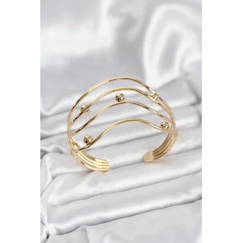 Pirinç Gold Renk Kadın Bileklik