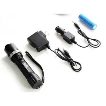 El Feneri: Zoomlu + Sellektörlü + Şarjlı El Feneri (500 metre) (5047)