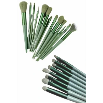 Profesyonel Makyaj Fırça Seti 13 Parça Yumuşak Kıllı Fırça Seti Far Fırçası