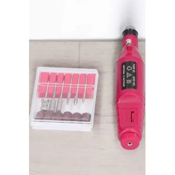 Protez Tırnak Manikür ve Pedikür Seti Elektrikli