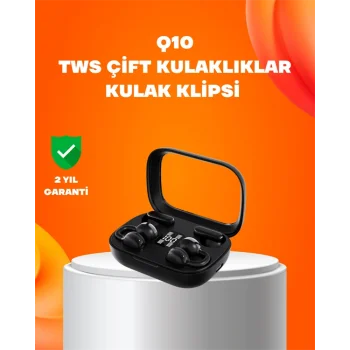 Q10 Bluetooth 5.4 Kablosuz Kulaklık – Dokunmatik, Uzun Pil Ömrü, Type-C Şarj
