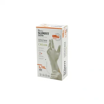 REFLEX SLİMFİT GLOVE KOD-028 L-XL KREM PUDRASIZ MUAYENE ELDİVEN 100LÜ (5047)