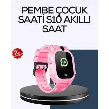 S10 Akıllı Çocuk Saati Çift Yönlü Konuşma ve SOS Fonksiyonu