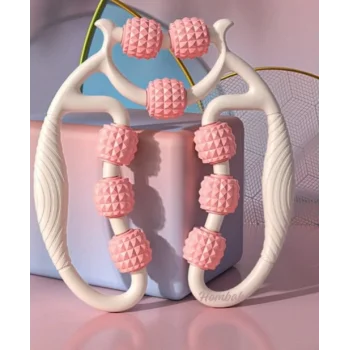 Selülit Masaj Aleti 9 Tekerlekli Lenf Drenaj Rulosu (5047)