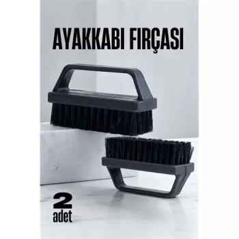 Sert Kıllı Ayakkabı Fırçası - Leke Çıkarıcı Elbise Fırçası 2 ADET