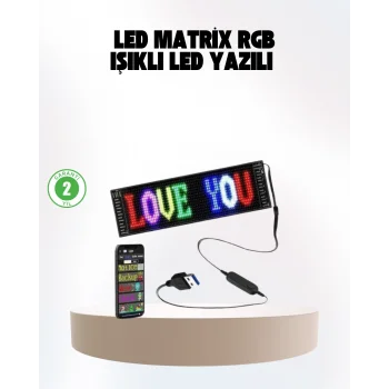 Şık ve Fonksiyonel RGB LED Panel Canlı Renk Yansımalı Işık Sistemi