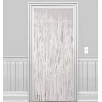 Soft Beyaz Renk Duvar ve Kapı Perdesi 90x200 cm (5047)