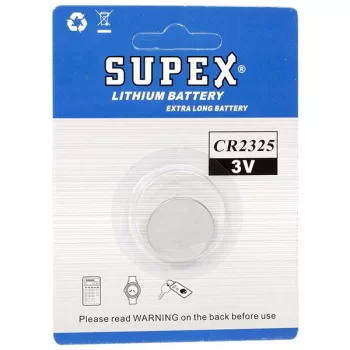 SUPEX CR2325 3V LİTYUM PİL TEKLİ (5047)