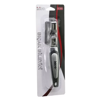 SÜRMENE BIÇAK BİLEME  METAL GÖVDE - 8 METAL BİLEY TEKERİ   PLASTİK SAP (5047)