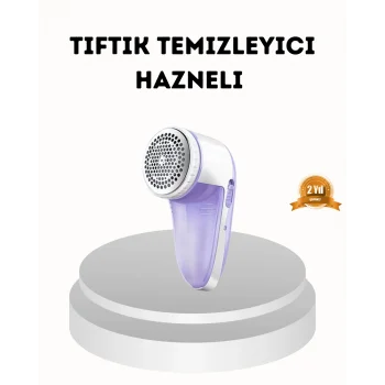 Taşınabilir Şarjlı Tiftik Toplayıcı – Çıkarılabilir Hazneli, Anti-Statik Fırçalı