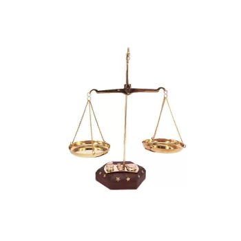 Terazi Ahşap 50gr.