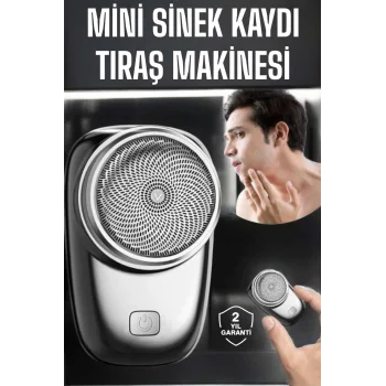 Tıraş Makinesi Mini Sıfır Sakal Yanak Tıraş Makinesi USB Şarjlı