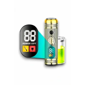 Tıraş Makinesi Pro 3 Başlıklı Dijital Göstergeli Saç Sakal Kulak ve Burun