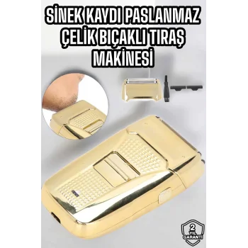 Tıraş Makinesi Sinek Kaydı Saç Sakal ve Vücut Tıraşına Uygun